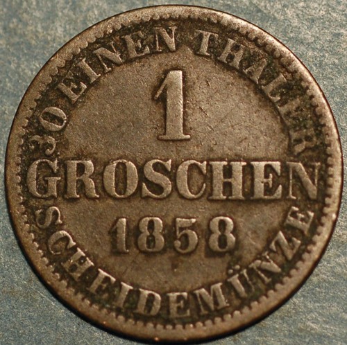 1858 deutsche staaten hannover - deutsche,