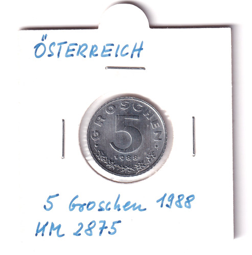 österreich groschen 1988 - -,