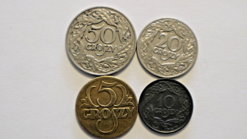 Polen 1923 5 groschen - 20, 10