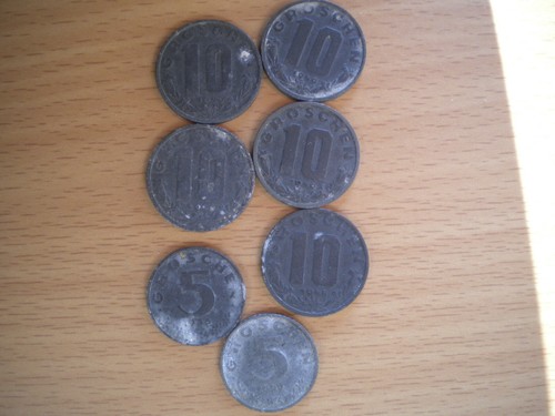 Konvolut münzen 2 - 7, 5