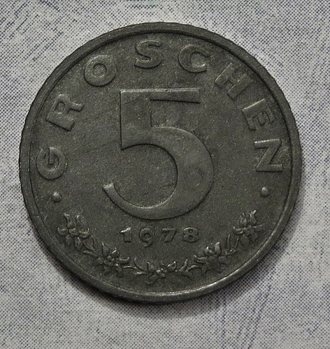 österreich groschen 1978 - , 5