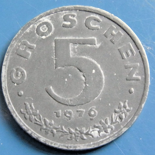 österreich groschen 1976 - Österreich, 5