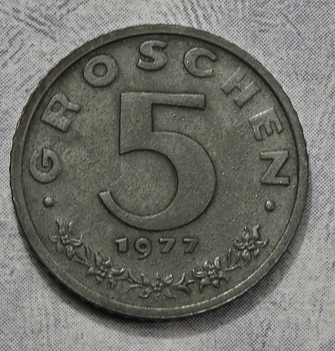 österreich groschen 1977 - ,