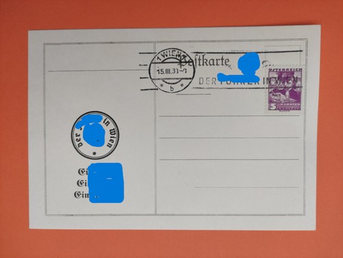 Postkarte österreich - postkarte, 5