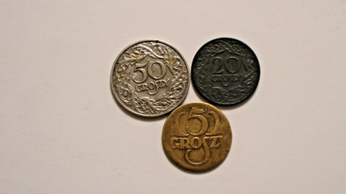 Polen 1923 5 groschen - 1923, 50