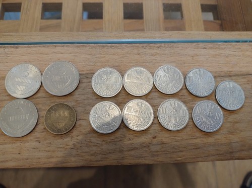 österreich münzen 5 - münzen:, 3x