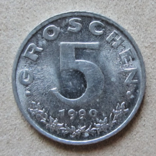 österreich groschen 1990 - groschen,