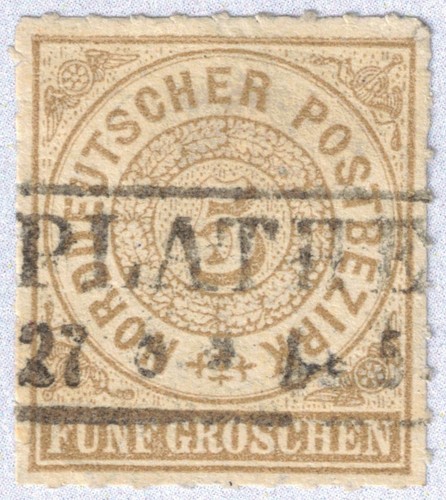 Norddeutscher postbezirk - norddeutscher, 5