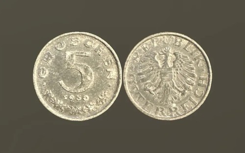 Münze aus österreich 5 - Österreich,