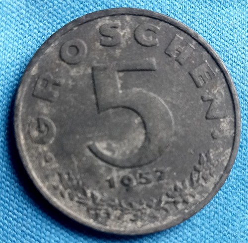 österreich groschen 1957 - 5,