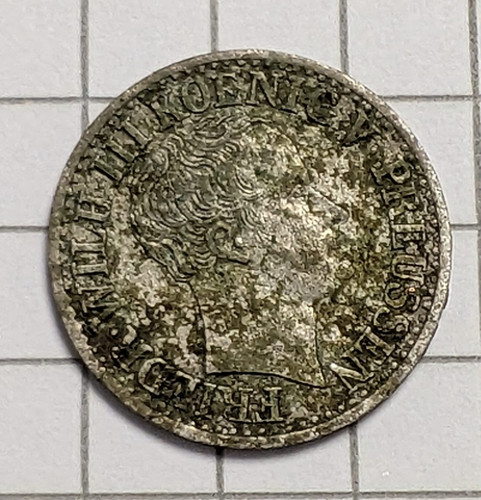 Preußen silbergroschen - preußen, 1/2