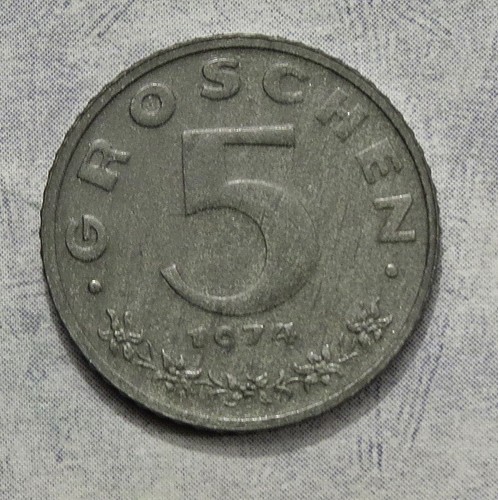 österreich groschen 1974 - 5,
